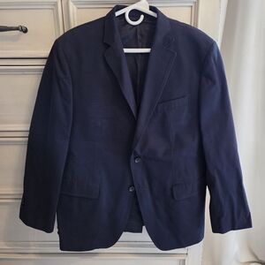 Banana Republic Navy Blazer Two-Button Sport Coat